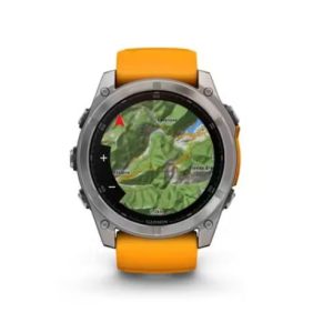 Garmin Fenix 8 Amoled Smartwatch 51mm – Titanium with Spark Orange
